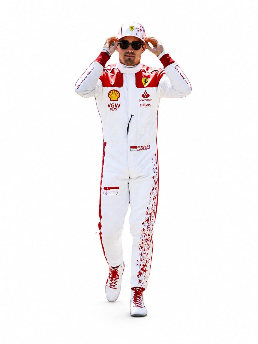 Charles Leclerc Ferrari 2023 Monaco GP F1 Racing Suit