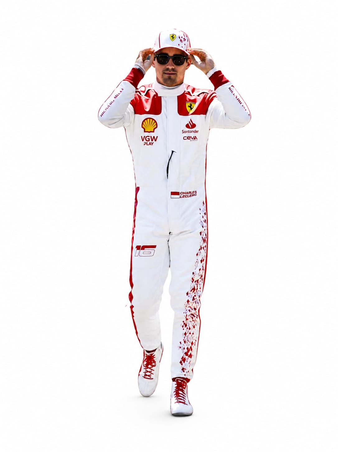 Charles Leclerc Ferrari 2023 Monaco GP F1 Racing Suit