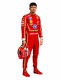Charles Leclerc Ferrari 2024 Hp Monaco GP F1 Racing Suit