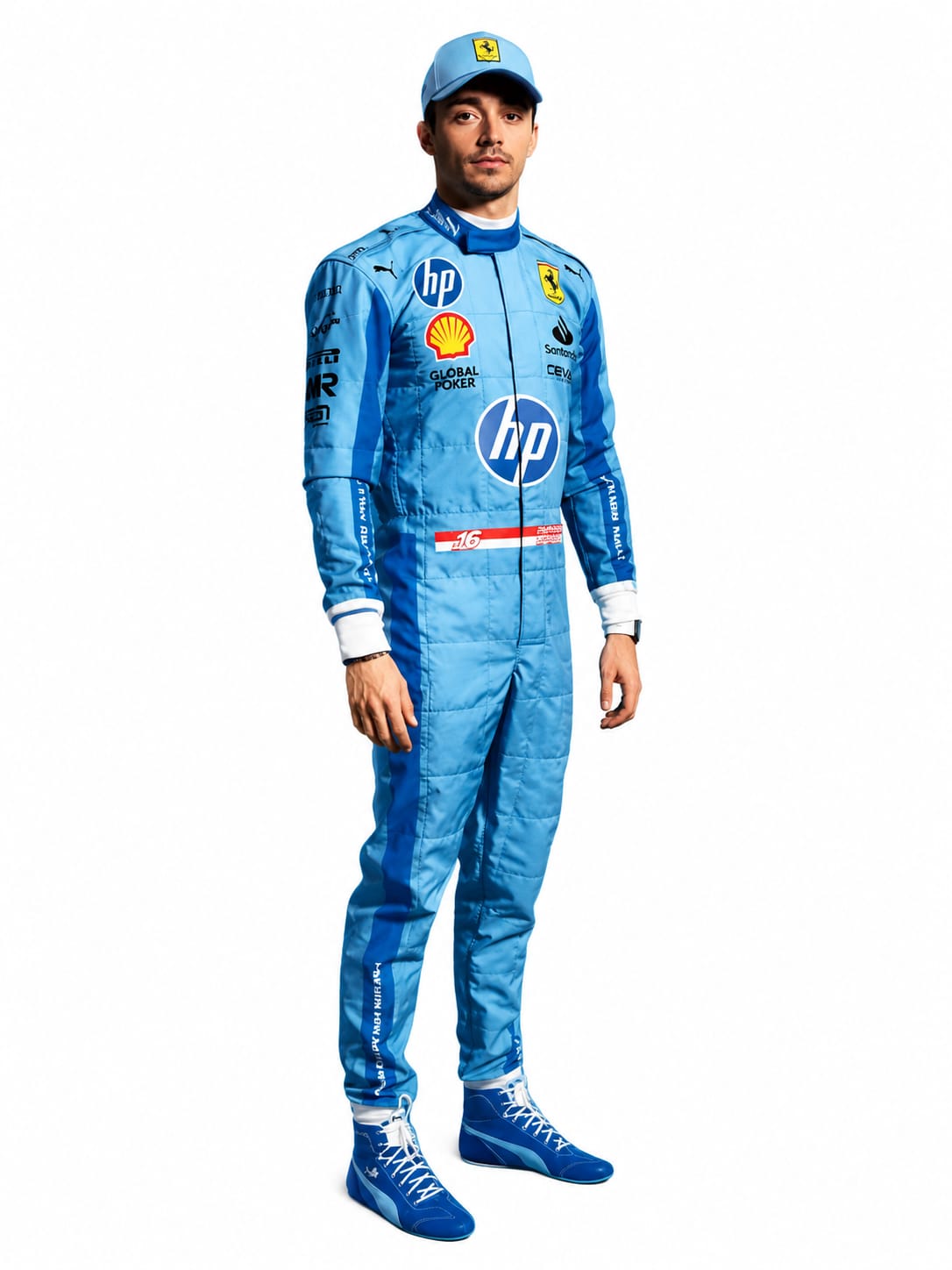 Charles Leclerc Ferrari 2024 Miami Grand Prix F1 Racing Suite