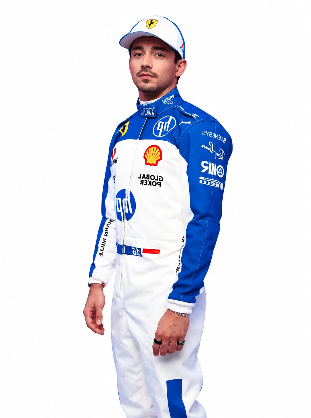 Charles Leclerc Ferrari 2025 Miami GP F1 Racing Suite