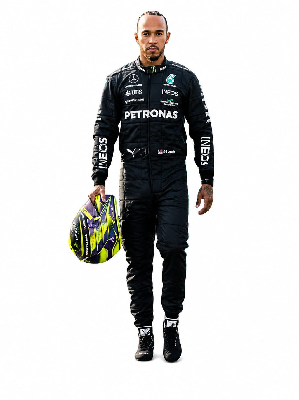Lewis Hamilton Mercedes-AMG Petronas 2023 Formula 1 Racing Suit | Premium Replica F1 Driver Racewear