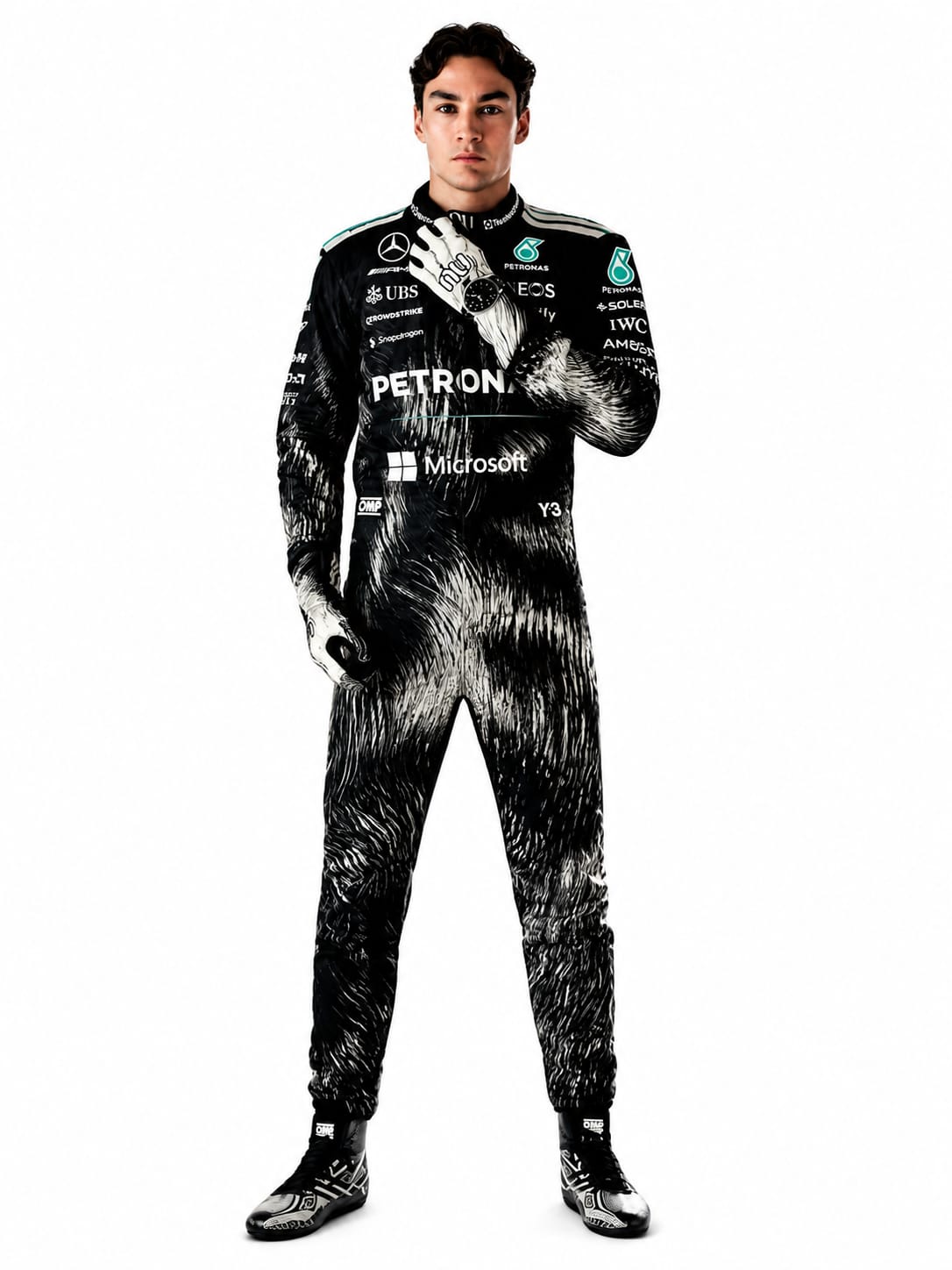 George Russell Mercedes-AMG Petronas 2026 Japanese Grand Prix Formula 1 Racing Suit – Premium F1 Driver Race Suit Replica