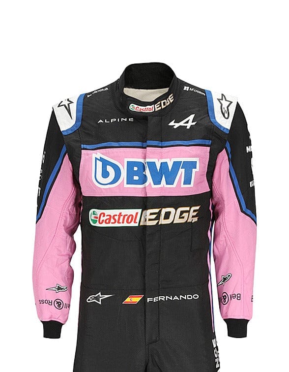 Fernando Alonso 2022 Italian GP BWT Alpine F1 Racing Suit – Premium Formula 1 Racewear | Monza Grand Prix Edition