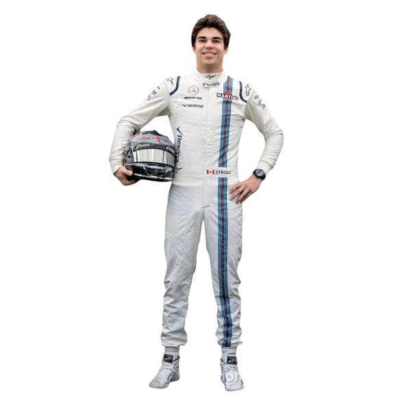 Lance Stroll 2017 GRAND PRIX F1 Racing Suit Team Williams Martini