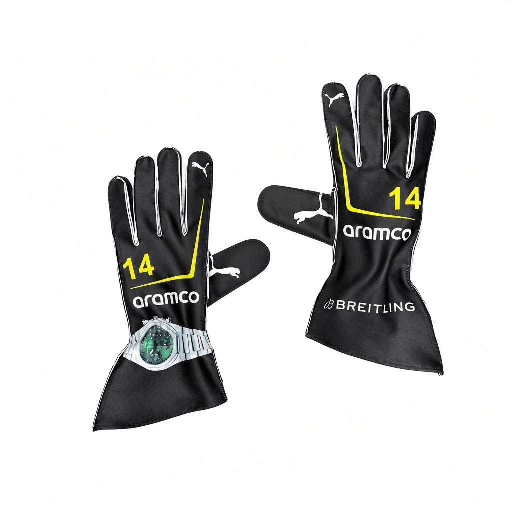 2026 Aston Martin F1 Gloves Replica | BronzeWears