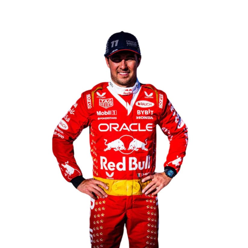 Sergio Perez Red Bull 2023 Las Vegas Grand Prix F1 Race Suit