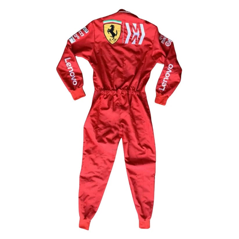 2019 Ferrari Inspired F1 Racing Suit  Premium Motorsport Karting Suit