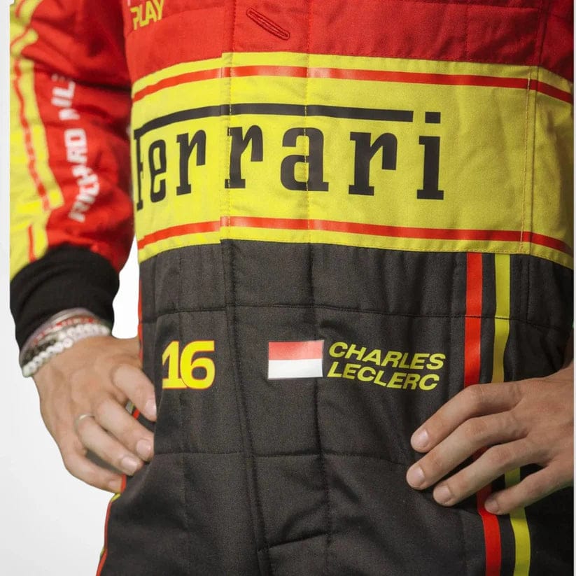 Charles Leclerc Ferrari 2023 Monaco GP F1 Racing Suit
