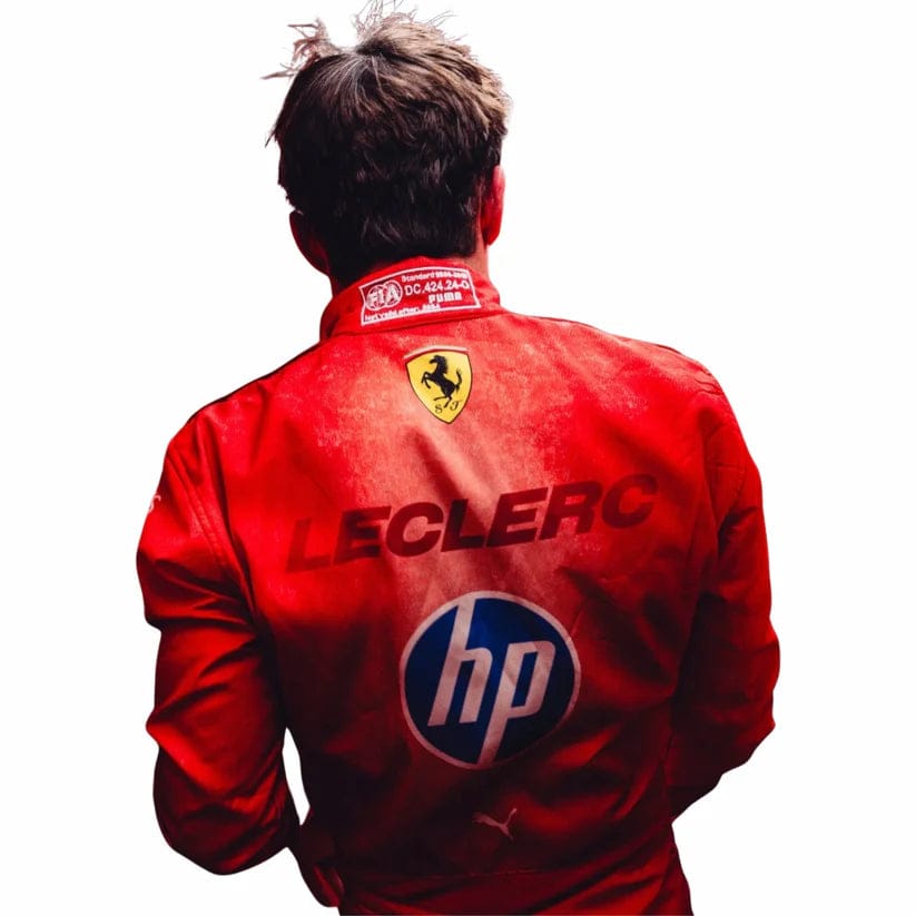 Charles Leclerc Ferrari 2024 Las Vegas GP F1 Racing Suit