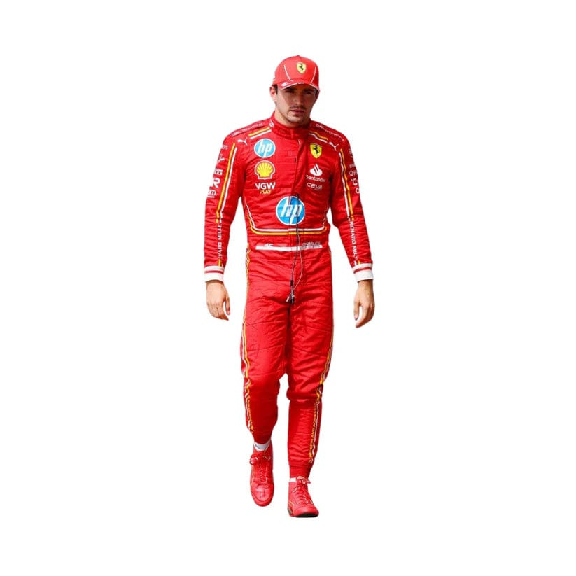 Charles Leclerc Ferrari 2024 Hp Monaco GP F1 Racing Suit