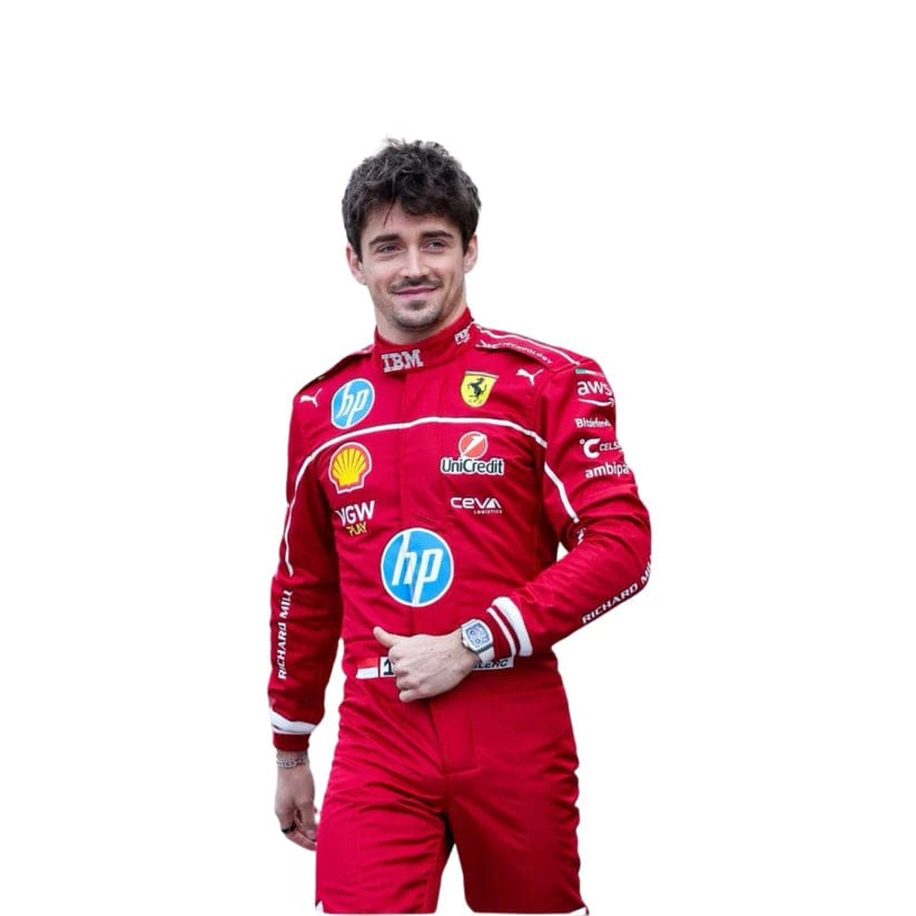 Charles Leclerc Ferrari 2025 F1 Racing Suite