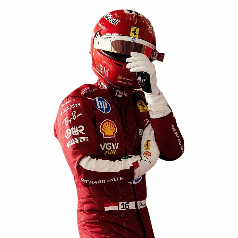 Charles Leclerc Ferrari 2025 Monza GP F1 Racing Suite
