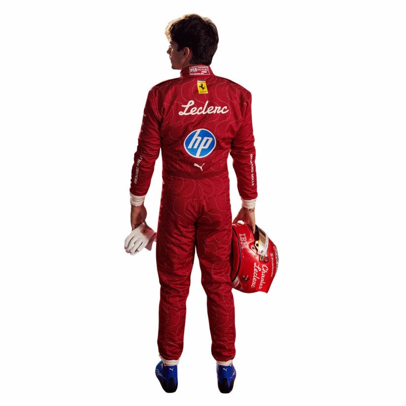 Charles Leclerc Ferrari 2025 Monza GP F1 Racing Suite