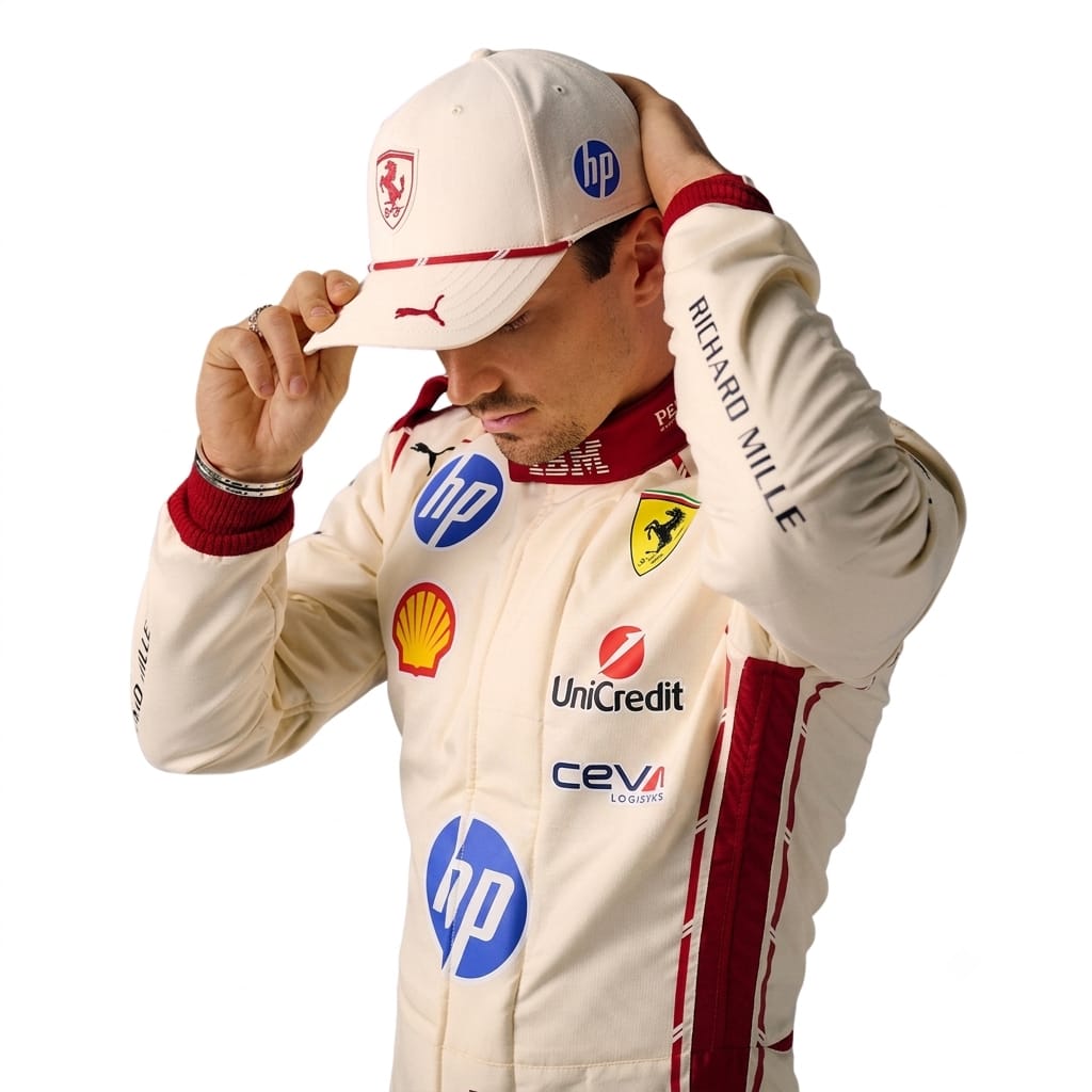 Charles Leclerc Ferrari 2026 Monaco GP F1 Racing Suite