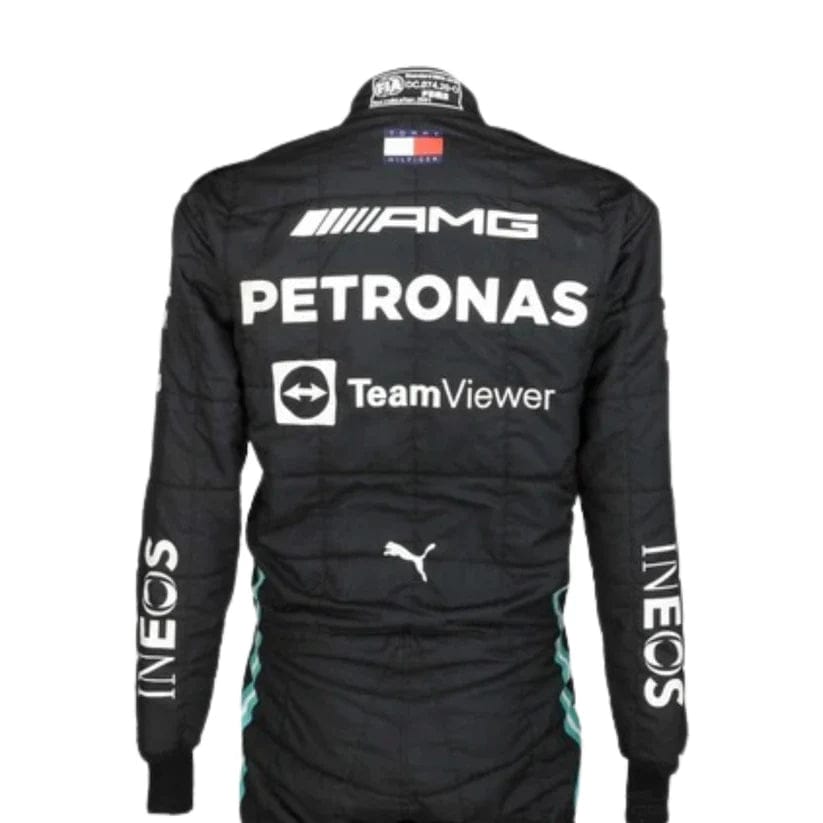 Lewis Hamilton Mercedes-AMG Petronas 2021 Formula 1 Racing Suit | Premium Replica F1 Driver Racewear