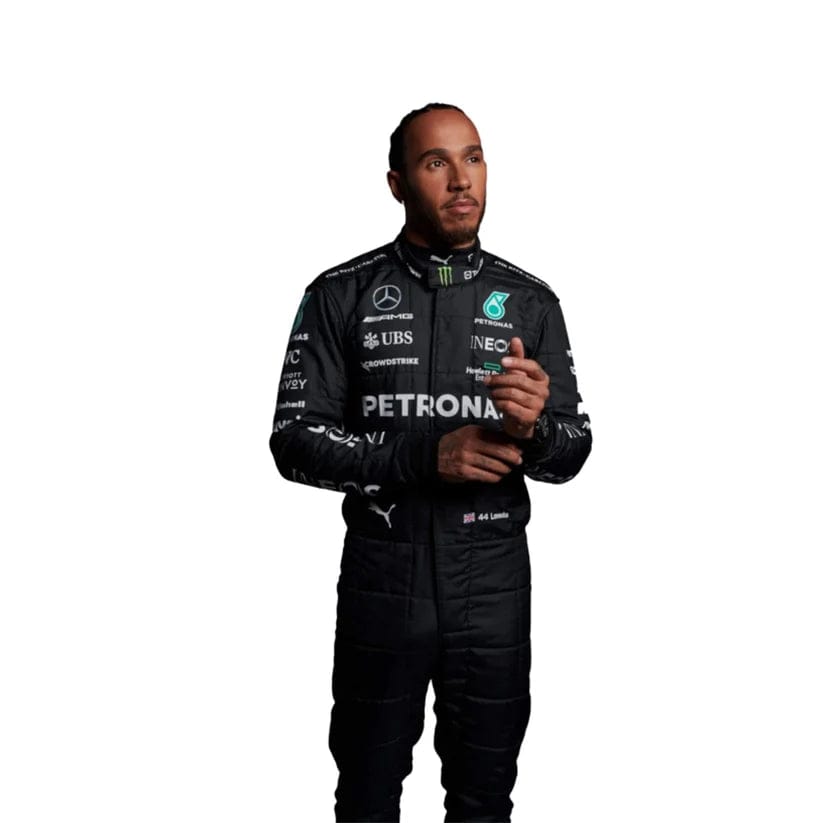 Lewis Hamilton Mercedes-AMG Petronas 2023 Formula 1 Racing Suit | Premium Replica F1 Driver Racewear