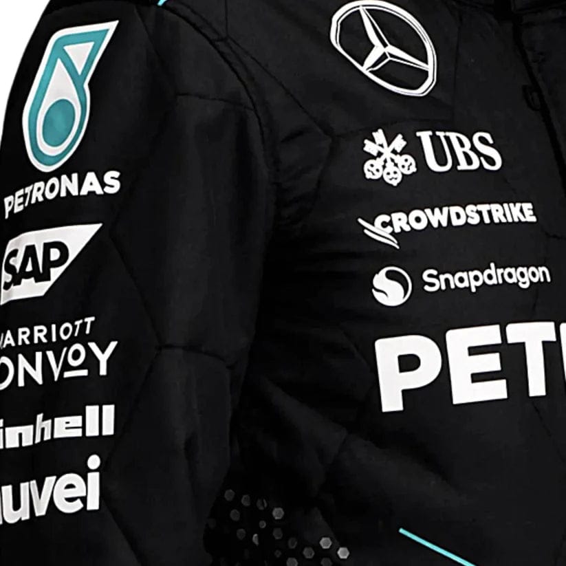 Lewis Hamilton Mercedes-AMG Petronas 2024 Formula 1 Racing Suit | Premium Replica F1 Driver Racewear