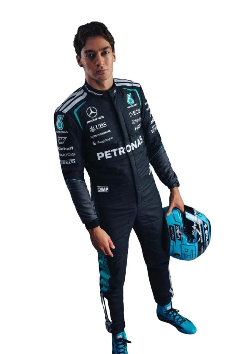 George Russell Mercedes-AMG Petronas 2026 Formula 1 Racing Suit – New Edition | Premium F1 Driver Race Suit Replica