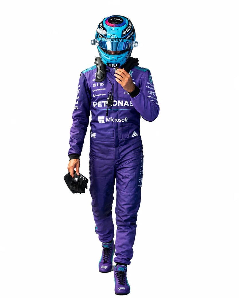George Russell Mercedes-AMG Petronas 2026 Miami GP Formula 1 Racing Suit | Premium F1 Driver Replica Racewear