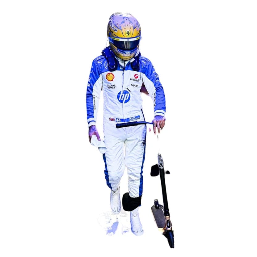 Lewis Hamilton Ferrari 2025 Miami Grand Prix Formula 1 Racing Suit