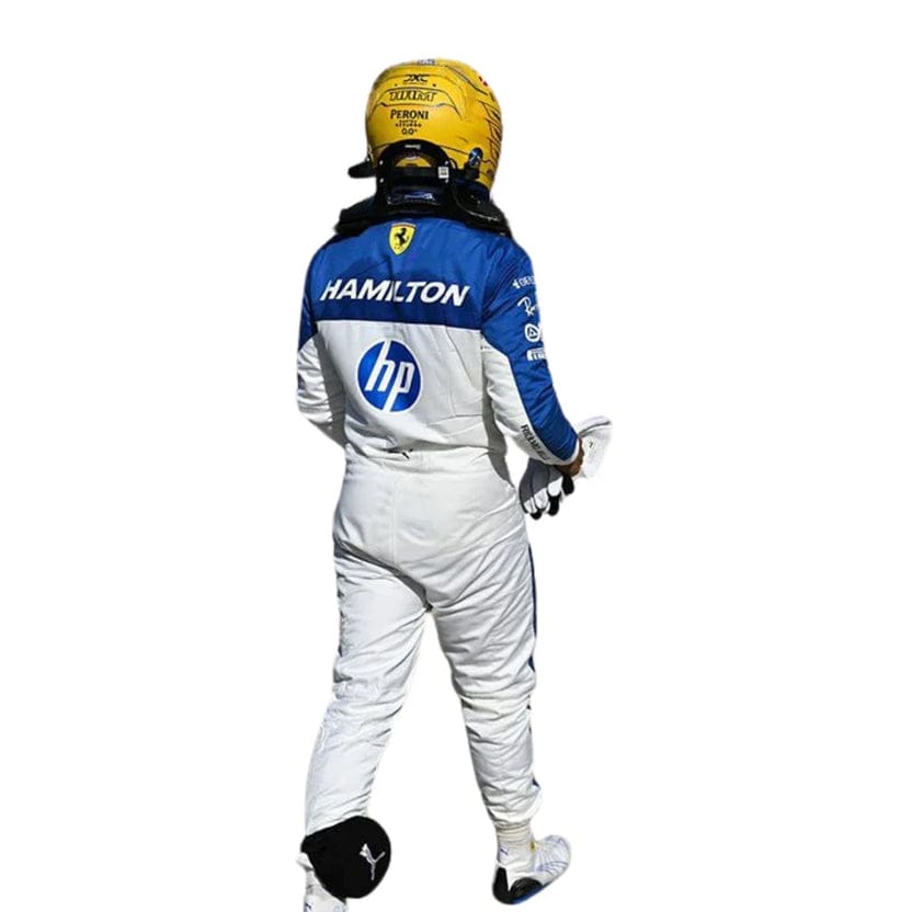 Lewis Hamilton Ferrari 2025 Miami Grand Prix Formula 1 Racing Suit
