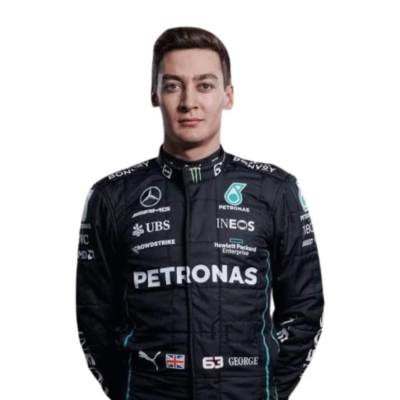 George Russell Mercedes 2022 Formula 1 Racing Suit – Official F1 Driver Replica Race Suit