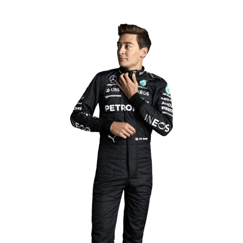 George Russell Mercedes-AMG Petronas 2023 F1 Racing Suit – Premium Formula 1 Racing Suit
