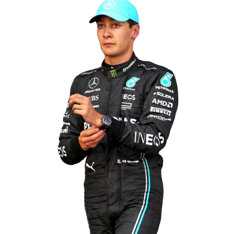 George Russell Mercedes-AMG Petronas 2023 F1 Racing Suit – Premium Formula 1 Racing Suit