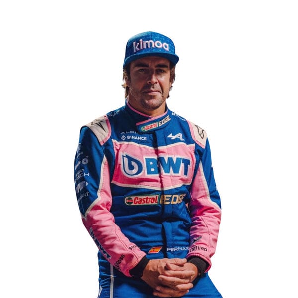 Fernando Alonso 2022 Alpine F1 Racing Suit | Premium Formula 1 Race Suit | Custom Motorsport Replica