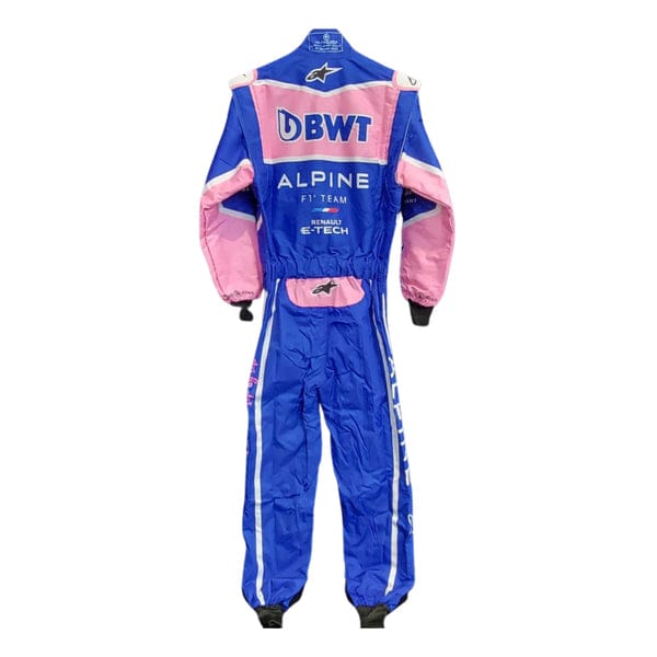 Fernando Alonso 2022 Alpine F1 Racing Suit | Premium Formula 1 Race Suit | Custom Motorsport Replica
