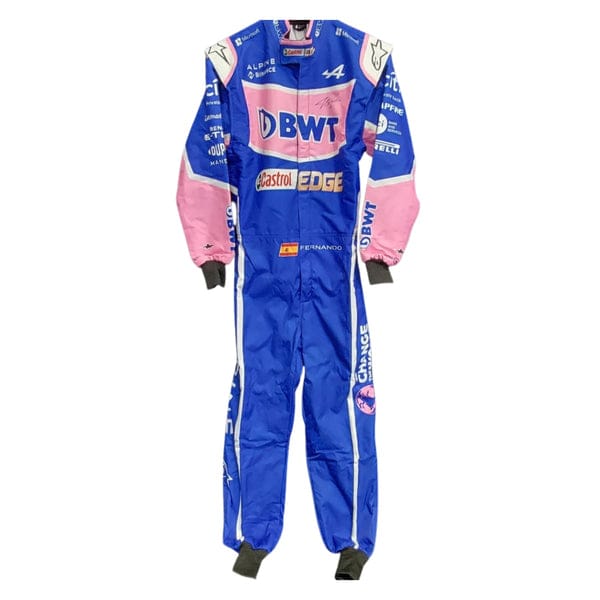 Fernando Alonso 2022 Alpine F1 Racing Suit | Premium Formula 1 Race Suit | Custom Motorsport Replica