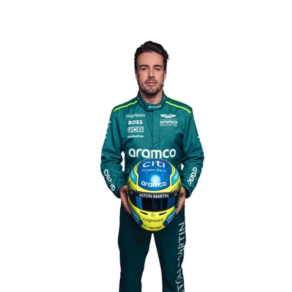 Fernando Alonso 2024 Aston Martin Aramco Formula One Team F1 Racing Suit – Premium Replica Motorsport Race Suit