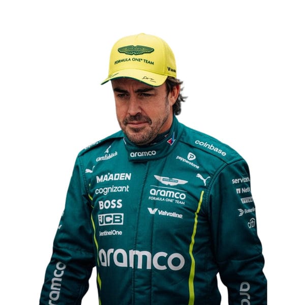 Fernando Alonso 2025 Aston Martin Aramco Formula One Team F1 Racing Suit – Premium Replica Motorsport Race Suit