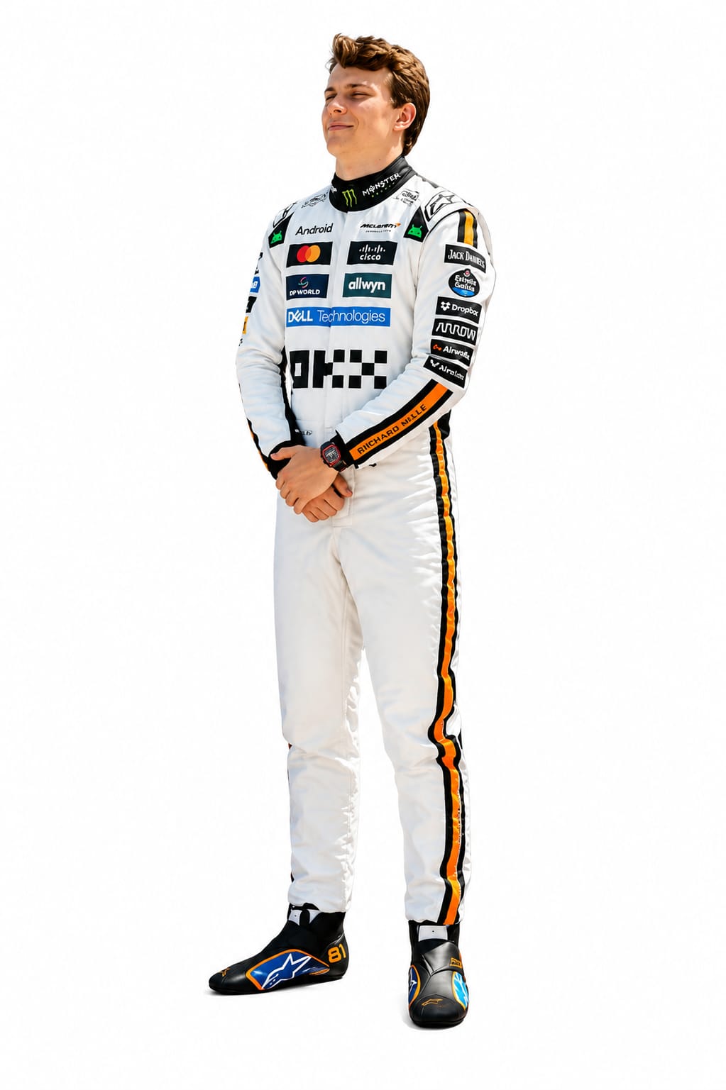 Oscar Piastri 2025 Monaco GP F1 Racing Suit