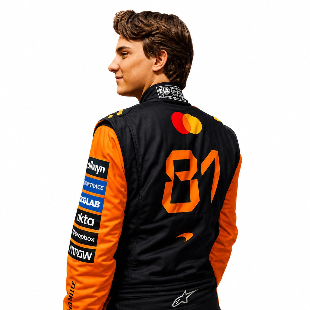 Oscar Piastri 2026 F1 Racing Suit – Premium Motorsport Apparel