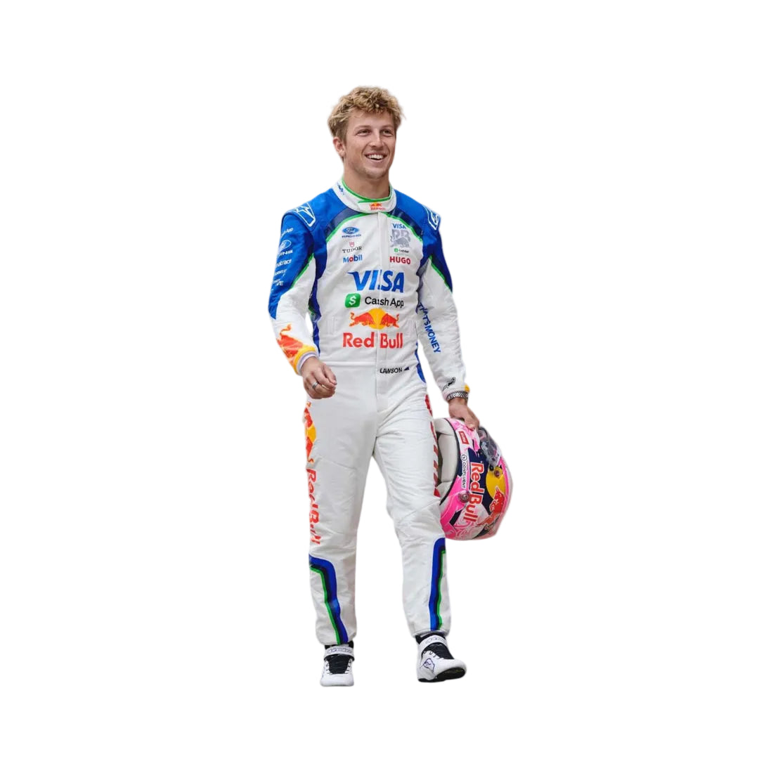 2026 Liam Lawson Racing Bulls F1 Suit Replica | BronzeWears