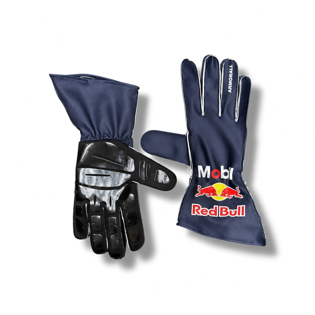 2026 Red Bull Verstappen F1 Gloves New Edition | BronzeWears