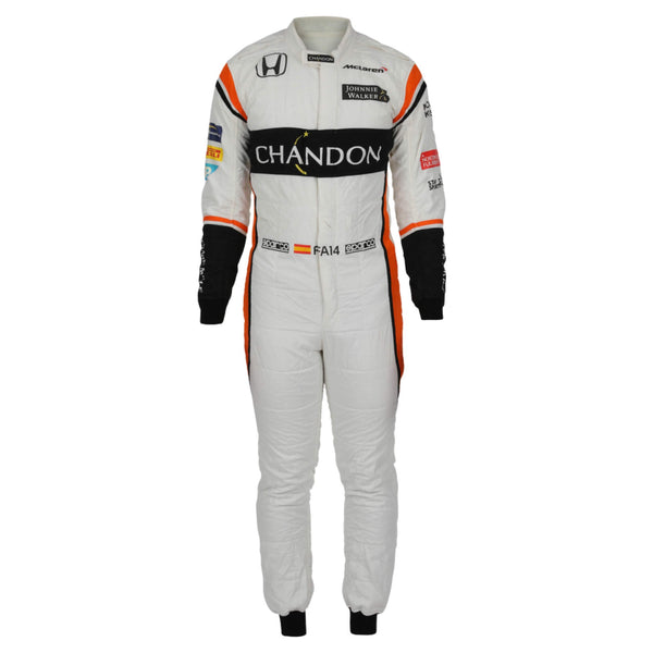 Fernando Alonso 2017 Formula 1 Racing Suit – Premium Replica Motorsport Race Suit