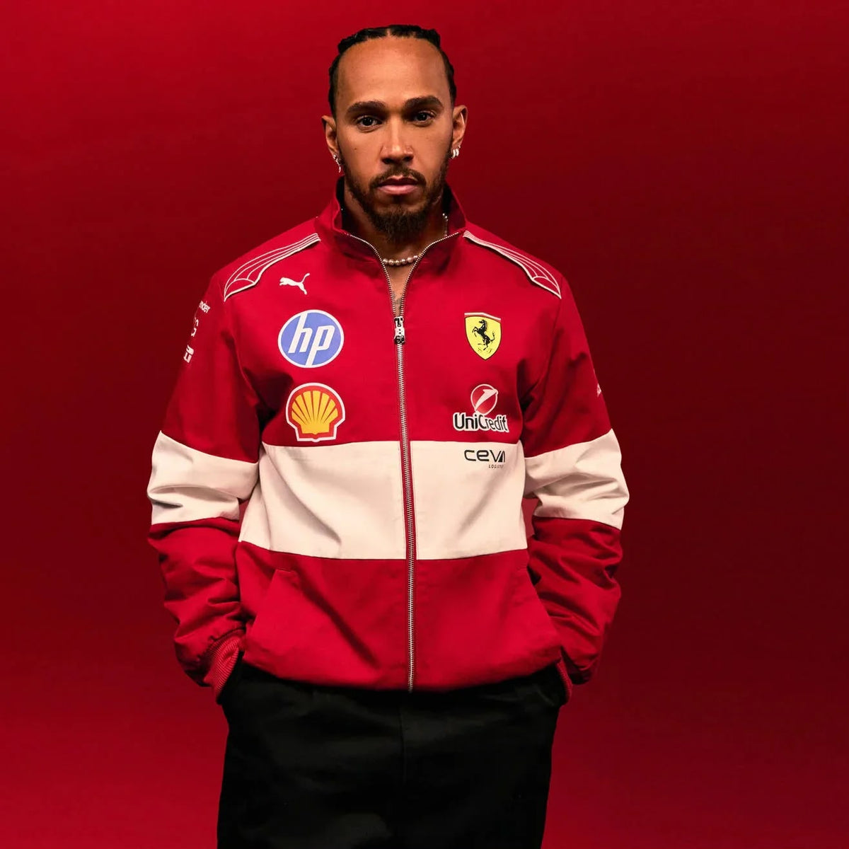 Official PUMA 2025 F1 Vintage Racing Team Jacket | Hamilton Edit